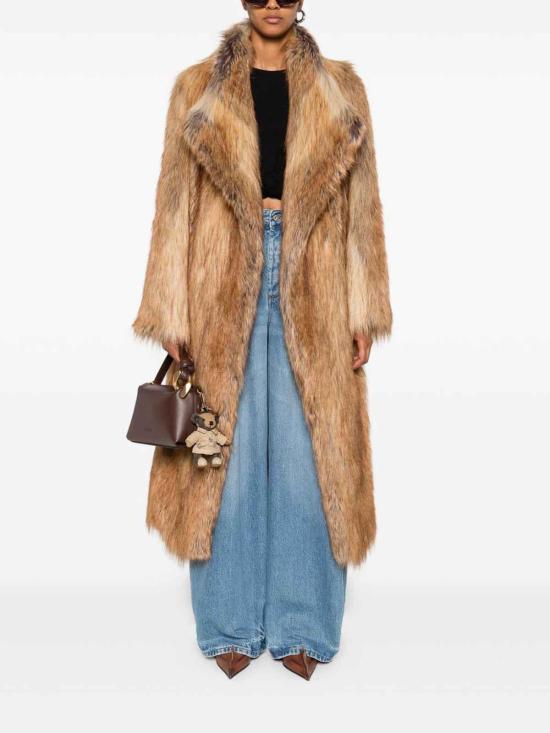 25FW 비비 쿠튀르 무스탕 WOODLIGHTBROWN Light Brown - B&B COUTURE