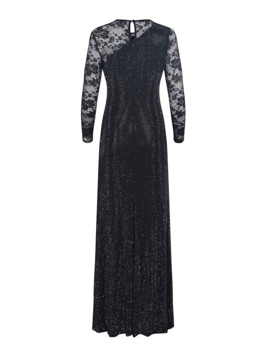  셀프 포트레이트 미디 스커트 PF25100XABLACK Black - SELF PORTRAIT