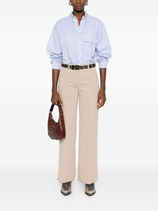 25FW 비아 마시니 80 스트레이트 팬츠 M978LR846 Beige - VIA MASINI 80