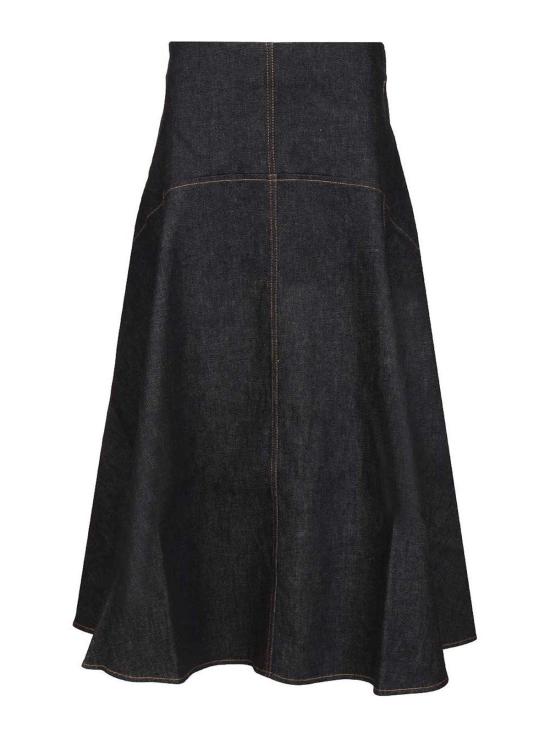 25FW 자크뮈스 미디 스커트 25HSKW00639AD00041390 Blue