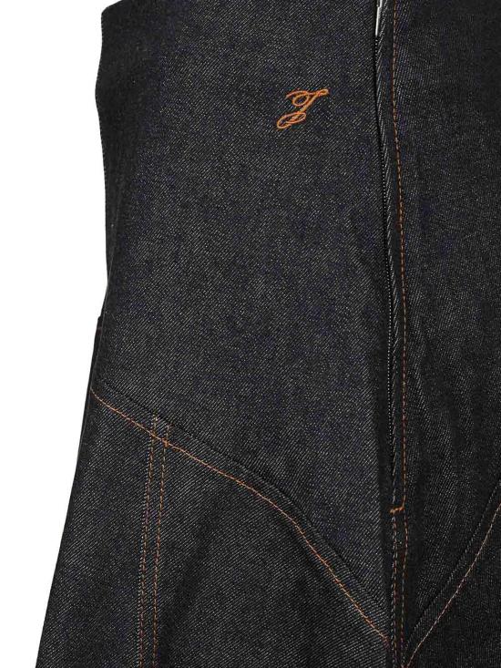 25FW 자크뮈스 미디 스커트 25HSKW00639AD00041390 Blue - JACQUEMUS