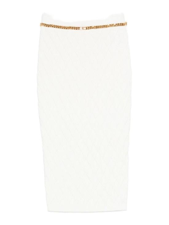  엘리자베타프랜치 미디 스커트 GK20B56E2360 White