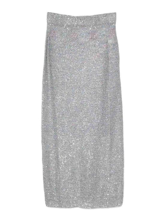  알리지 롱 스커트 265004A5004SIL Silver