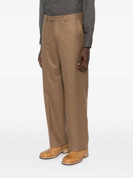 25FW 엠포리오 아르마니 스트레이트 팬츠 EM001868TE17045U6186 Brown - EMPORIO ARMANI