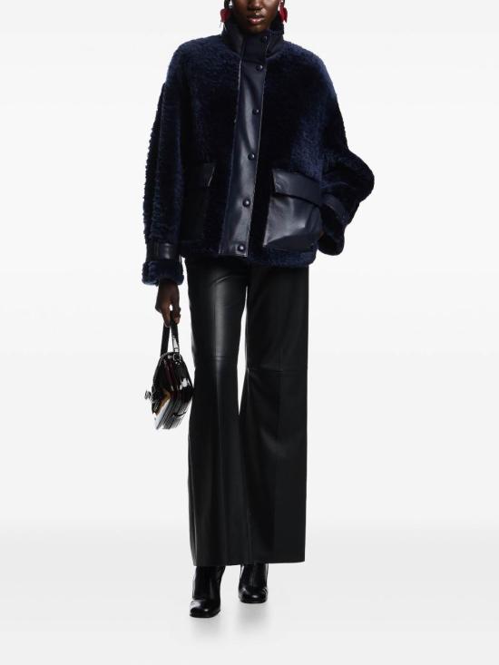  엠포리오 아르마니 가죽 자켓 EW002156AF17176UC001 Black - EMPORIO ARMANI