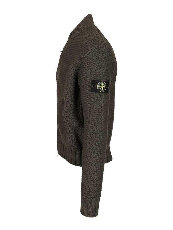  스톤 아일랜드 스웨터 K2S155100055S00L9V0054 Green - STONE ISLAND