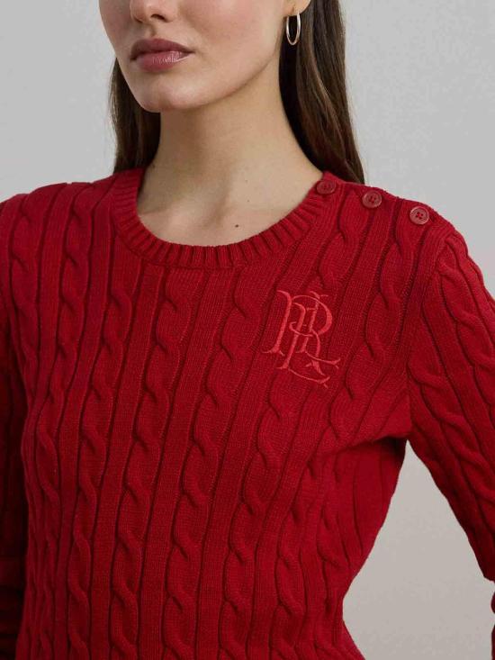 25FW 랄프 로렌 스웨터 200932000000 Red - RALPH LAUREN