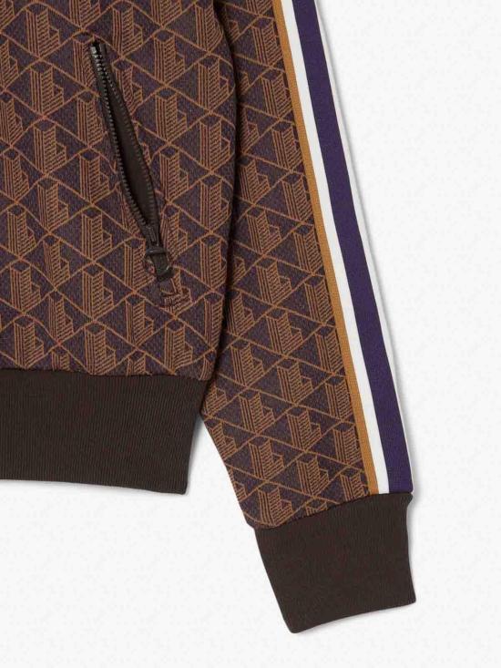 25FW 라코스테 스웨터 SF76069I4 Brown - LACOSTE