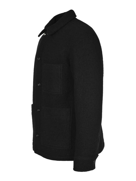  아페쎄 긴팔 셔츠 WVBEHH32029LZZ Black - A.P.C.