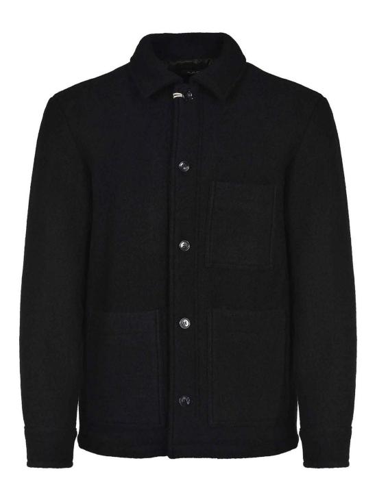  아페쎄 긴팔 셔츠 WVBEHH32029LZZ Black