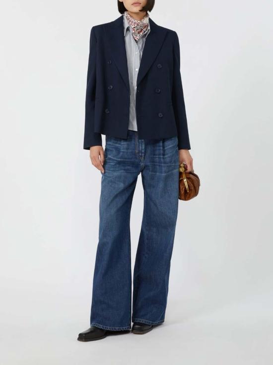  위켄드막스마라 미디 스커트 252504606165E15 Blue - WEEKEND MAX MARA