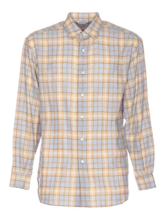  오라리 셔츠 A25AS01WNLIGHTBLUE Beige