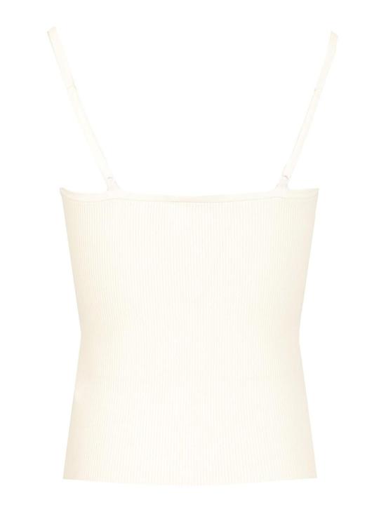 25FW 셀프 포트레이트 민소매 티셔츠 PF25042TWWHITE White - SELF PORTRAIT