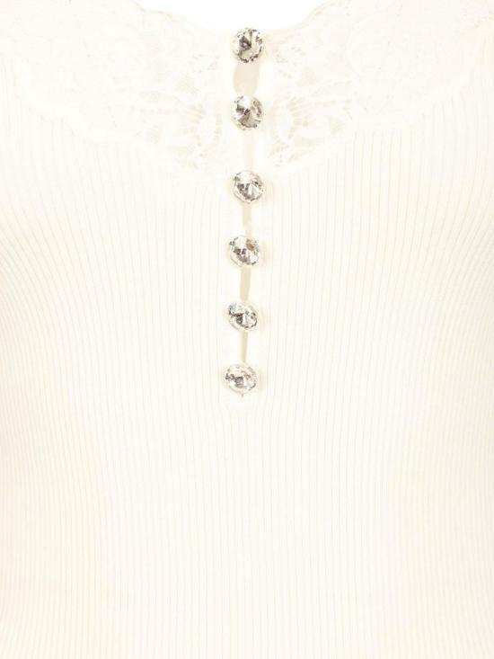 25FW 셀프 포트레이트 민소매 티셔츠 PF25042TWWHITE White - SELF PORTRAIT