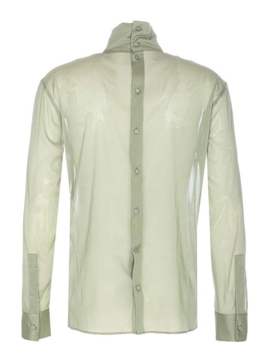 26FW 구찌 실크 스트레치 쉬폰 셔츠 850332ZAPE43266 - GUCCI