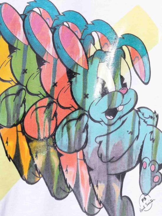  PS 바이 폴스미스 반팔 티셔츠 M2R011RTP526301 White - PS BY PAUL SMITH