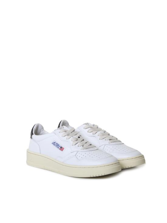 26SS 오트리 메달리스트 로우 스니커즈 AULM LL22 WHT BLACK - AUTRY