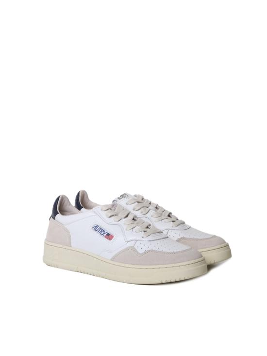 26SS 오트리 메달리스트 로우 스니커즈 AULM LS28 WHT BLUE - AUTRY