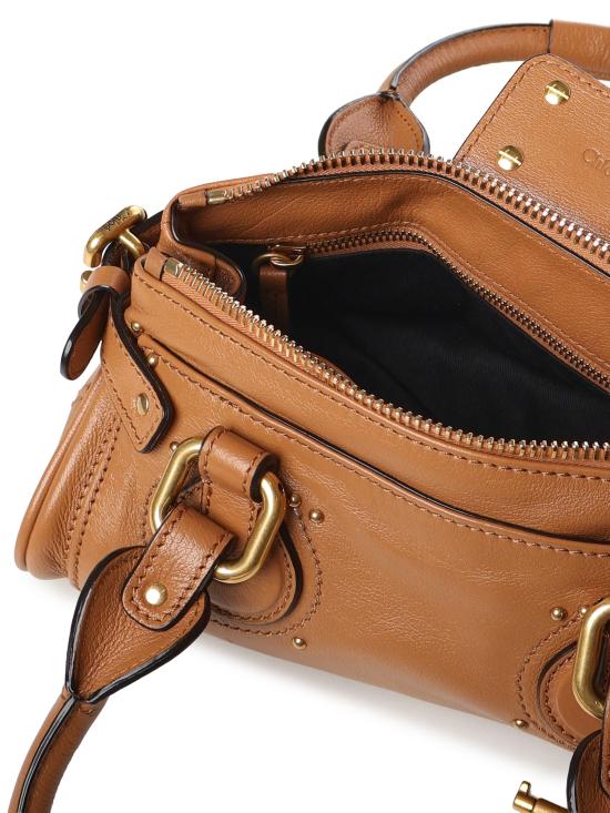 26SS 끌로에 스몰 그레인드 레더 패딩턴 백 CH26SS805P75 209 Mustang brown - CHLOE