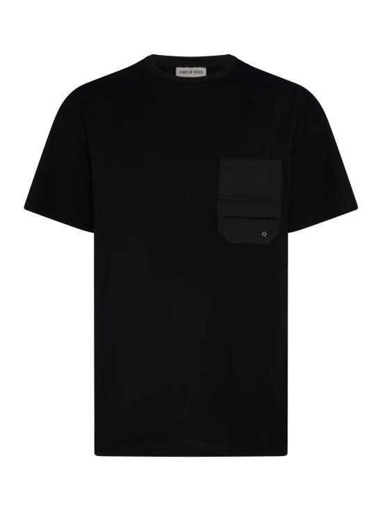 25FW 스테이트오브오더 반팔 티셔츠 ST2526007 D001 Black