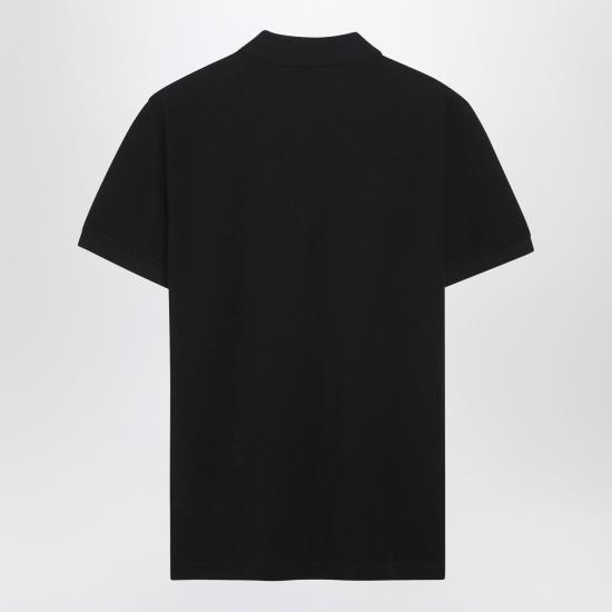 26SS 펜디 FF 메탈 피케 폴로 티셔츠 FY0985AUA5 Black - FENDI