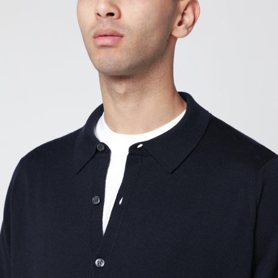 25FW 존스메들리 가디건 TIBORWO Blue - JOHN SMEDLEY