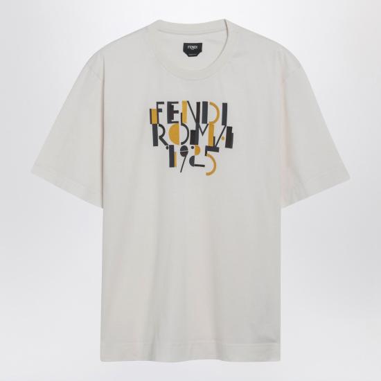 25FW 펜디 반팔 티셔츠 FY0936AVOH White