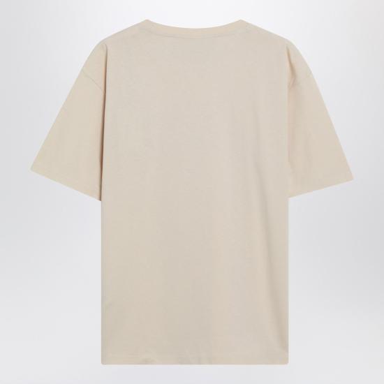 26SS 발렌티노 가라바니 반팔 티셔츠 8V3MG16PBAQ Beige - VALENTINO GARAVANI