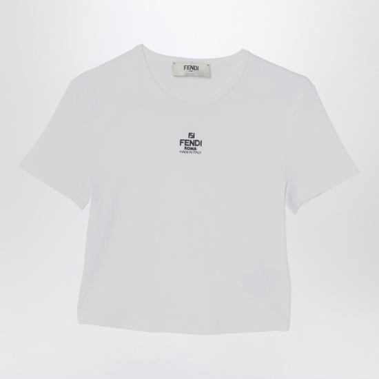 26SS 펜디 반팔 티셔츠 FS8110ANQM White