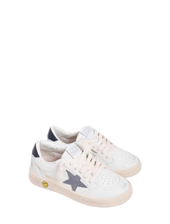 25FW [키즈] 골든구스 스니커즈 F007454 82479 White - GOLDEN GOOSE