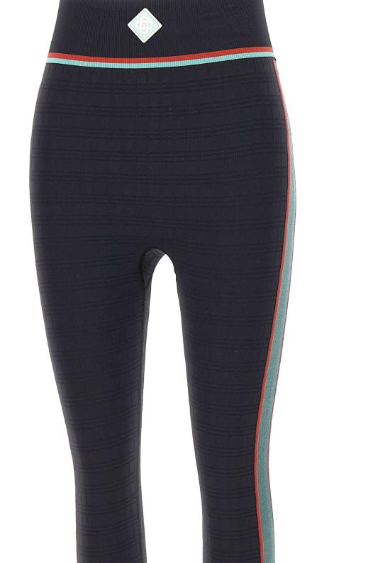 25FW 카사블랑카 스트레이트 팬츠 WPF25ACT030 01 Black - CASABLANCA