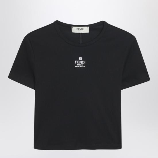 26SS 펜디 반팔 티셔츠 FS8110ANQM Black