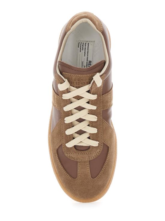 26SS 마르지엘라 카프스킨 레플리카 스니커즈 S58WS0109P1895T2370 Brown - MAISON MARGIELA