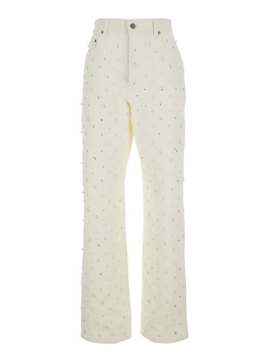 26SS 골든구스 데님 팬츠 GWP00844P00084010190 White