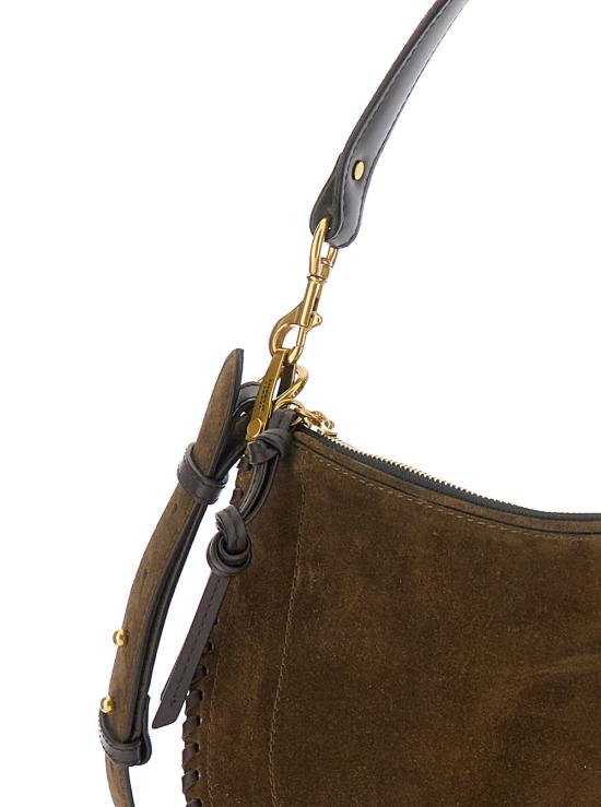 26SS 이자벨마랑 오스칸 소프트 집 백 BF0066FBB2C06M50CO Brown - ISABEL MARANT