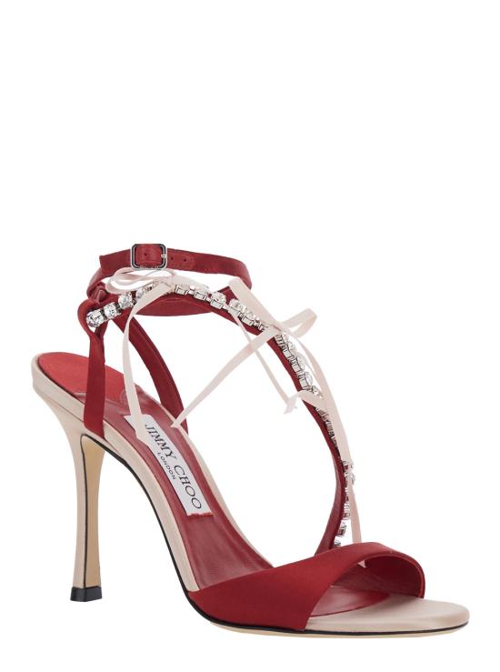26SS 지미추 루라 100 샌들 LULA100BPZMACARONRUBYRED Red - JIMMY CHOO