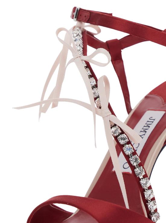 26SS 지미추 루라 100 샌들 LULA100BPZMACARONRUBYRED Red - JIMMY CHOO