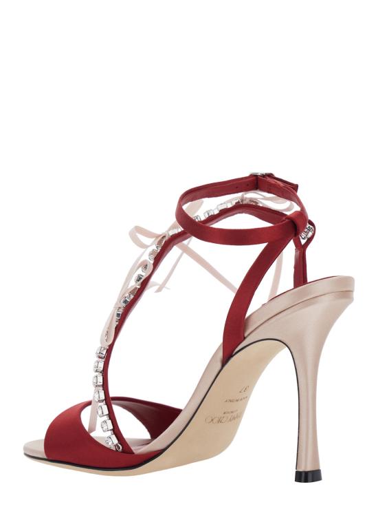 26SS 지미추 루라 100 샌들 LULA100BPZMACARONRUBYRED Red - JIMMY CHOO