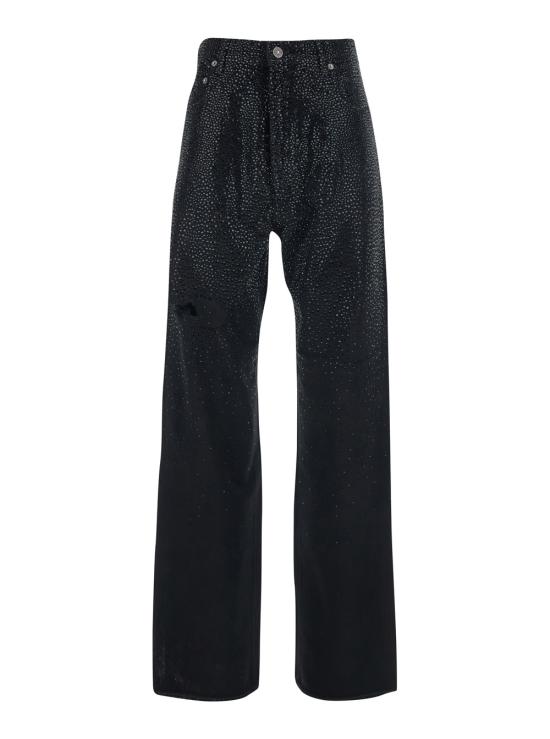 26SS 골든구스 데님 팬츠 GWP00844P00147590100 Black