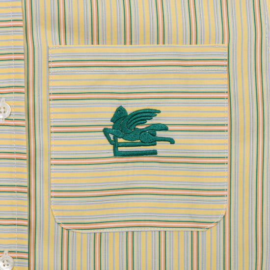 25FW [키즈] 에트로 셔츠 GX5P30 Z3313 202MC Yellow - ETRO