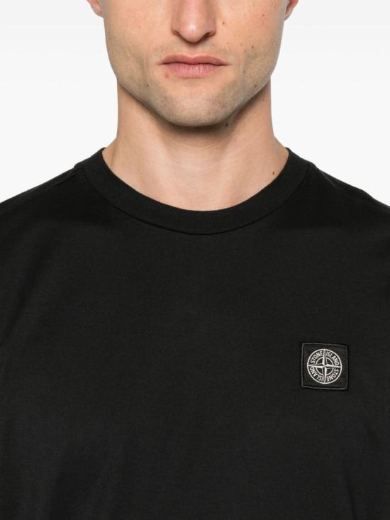 26SS 스톤 아일랜드 반팔 티셔츠 L1S152100027 S0013V0029 Black - STONE ISLAND