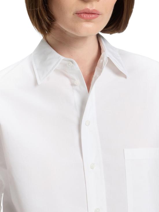 25FW 보스 셔츠 50543800 100 White - BOSS