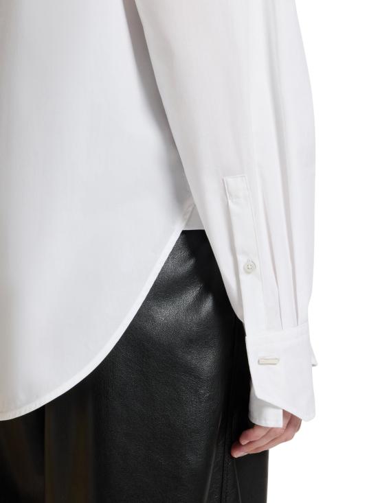 25FW 보스 셔츠 50543800 100 White - BOSS