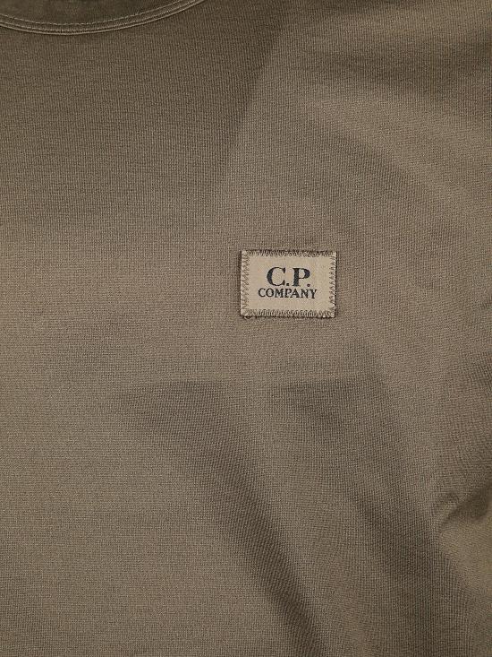 25FW 씨피 컴퍼니 반팔 티셔츠 19CMTS132A 006374G683 Green - C.P. COMPANY