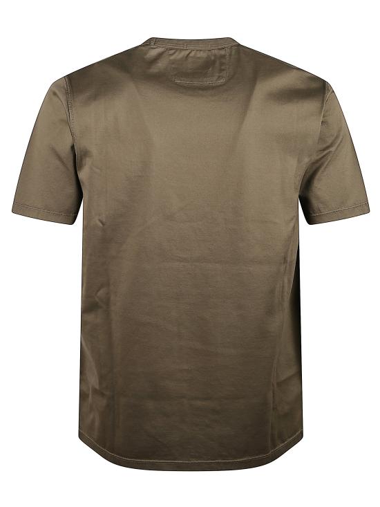 25FW 씨피 컴퍼니 반팔 티셔츠 19CMTS132A 006374G683 Green - C.P. COMPANY