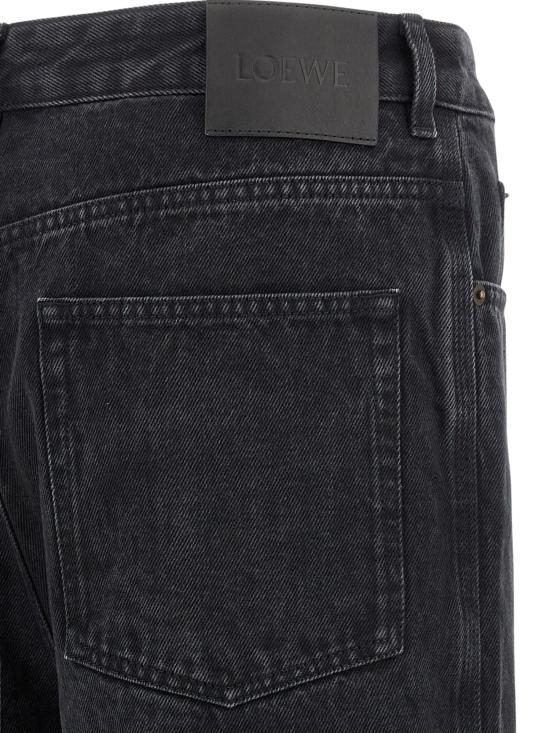 25FW 로에베 데님 팬츠 H526Y11WA4 1100 Black - LOEWE