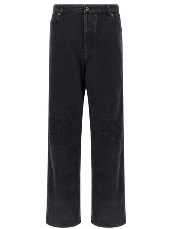 25FW 로에베 데님 팬츠 H526Y11WA4 1100 Black