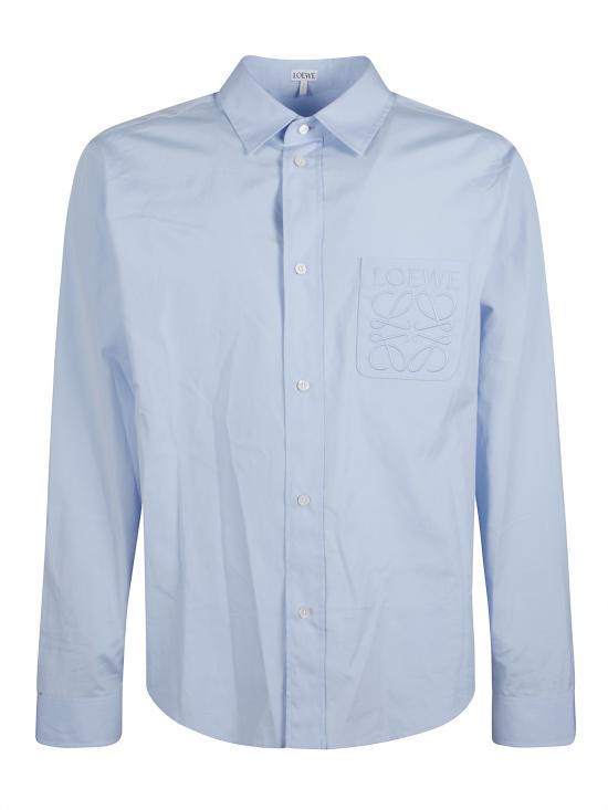 25FW 로에베 셔츠 H526Y05WDX 5140 Clear Blue