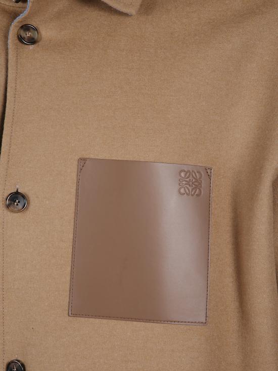 25FW 로에베 긴팔 셔츠 H526Y05WF2 3151 Brown - LOEWE