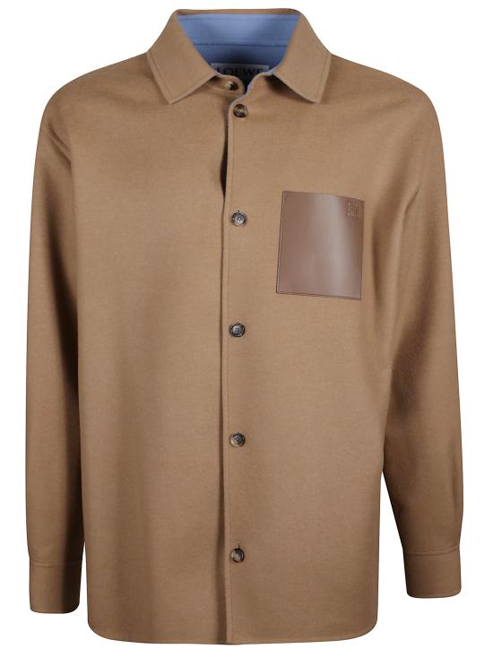 25FW 로에베 긴팔 셔츠 H526Y05WF2 3151 Brown